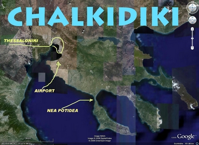 Nea Potidea Flug Chalkidiki Info